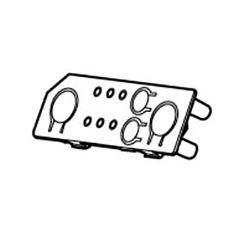 TE00000384 - SWITCH PANEL DCF203 - Makita Original Part