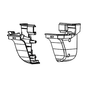 TE00000536 - BATTERY HOUSING DCF301 - Makita Original Part