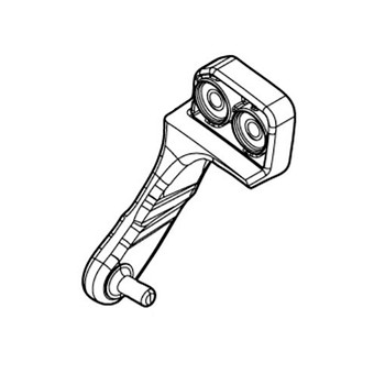 413C92-2 - FRONT HAND GUARD RETAINER GCU04 - Makita Original Part