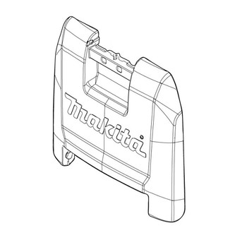 413E51-8 - DUST BOX COVER GCV05 - Makita Original Part