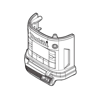 SE00001219 - FRONT BOTTOM CABINET ASSEMBLY XRM12 - Makita Original Part