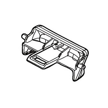 412195-1 - BATTERY COVER HOOK XUC04 - Makita Original Part