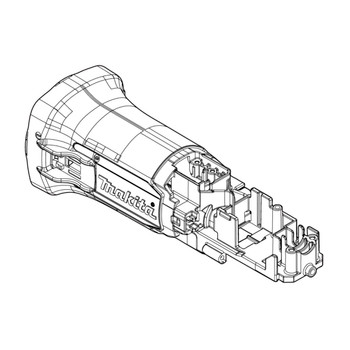 413C09-5 - MOTOR HOUSING A GA4590 - Makita Original Part