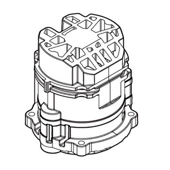 413J44-5 - MOTOR HOUSING GTU01 - Makita Original Part