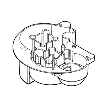 413J48-7 - GEAR COVER GTU01 - Makita Original Part