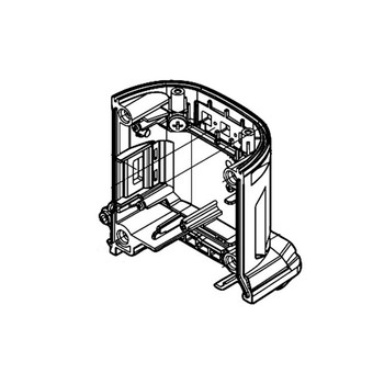 SE00001222 - REAR BOTTOM CABINET ASSY GRM04 - Makita Original Part