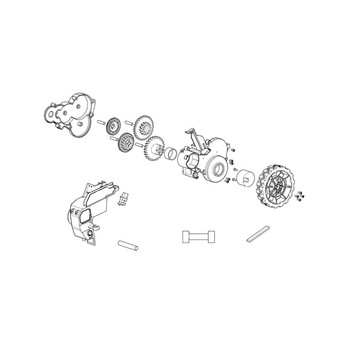 SH00000288 - MAIN WHEEL R ASSY DRC200 - Makita Original Part