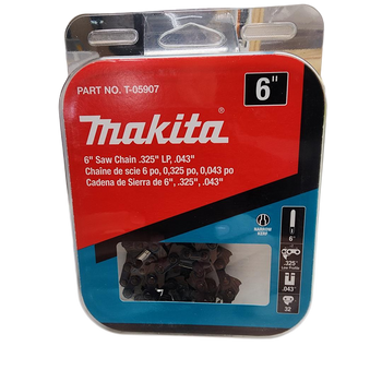 T-05907 - 6" Saw Chain .325" LP .043" 32 - Makita Original Part