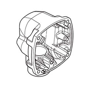 141878-3 - GEAR HOUSING COMPLETE LXNJ01 - Makita Original Part