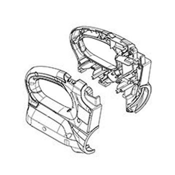 187879-7 - HANDLE SET XHU04 - Makita Original Part