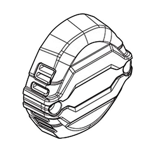 456966-6 - REAR COVER XPH12 - Makita Original Part