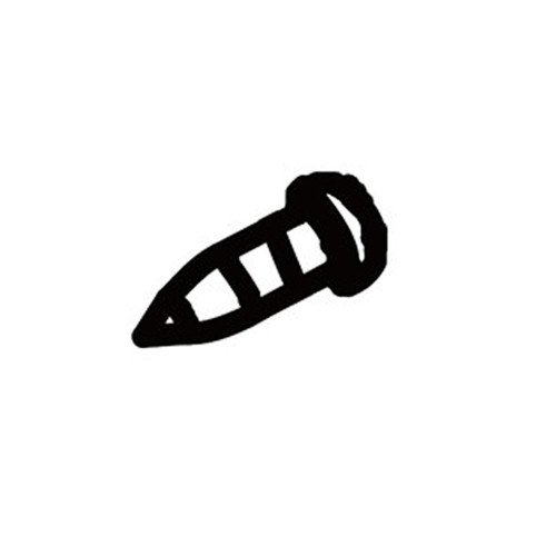 GM00001395 - SCREW 2.6 X 8 POLISHED BRASS DML806 - Makita Original Part