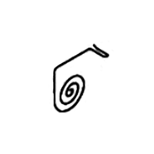 654461-2 - SPRING TERMINAL BTC04 - Makita Original Part