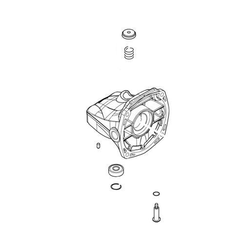 135918-7 - GEAR HOUSING ASSEMBLY XAG12 - Makita Original Part