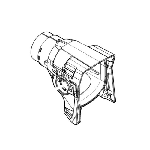 144575-0 - GEAR HOUSING COMPLETE RH02 - Makita Original Part