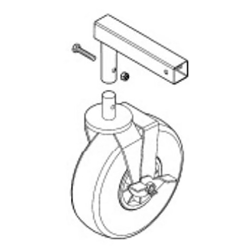 161868-0 - TIRE 260 WITH STOPPER XUC01 - Makita Original Part