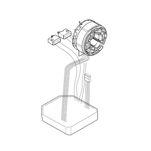638899-9 - STATOR COMPLETE XPT02 - Makita Original Part