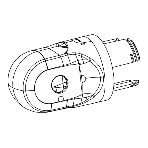 GM00001960 - AL HEAD BODY ASSY - DML808 - Makita - Image 1