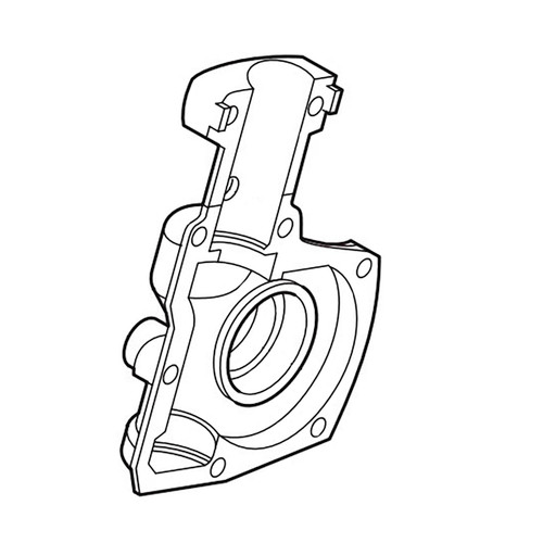 XNR0000452 - WORM CASE B KR400MP - Makita Original Part
