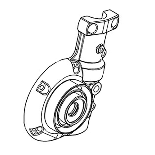 XNR0000536 - WORM CASE A COMPLETE KR401MP - Makita Original Part
