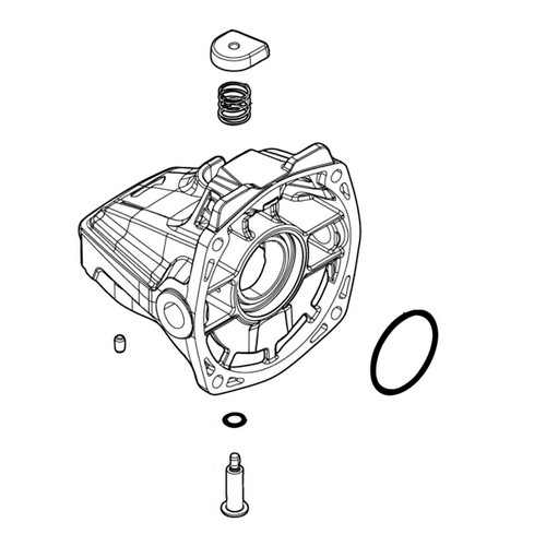 136365-5 - GEAR HOUSING ASSEMBLY GAG10 - Makita Original Part