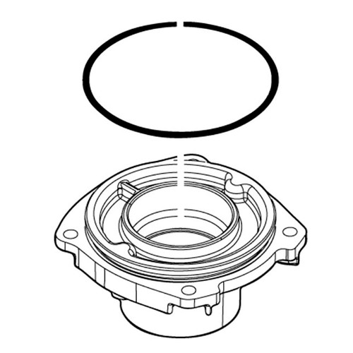 136629-7 - Bearing Box Assy Gvp01 - Makita Original Part - Image 1