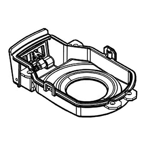 140J33-4 - CRANK HOUSING COMPLETE HR3001C - Makita Original Part