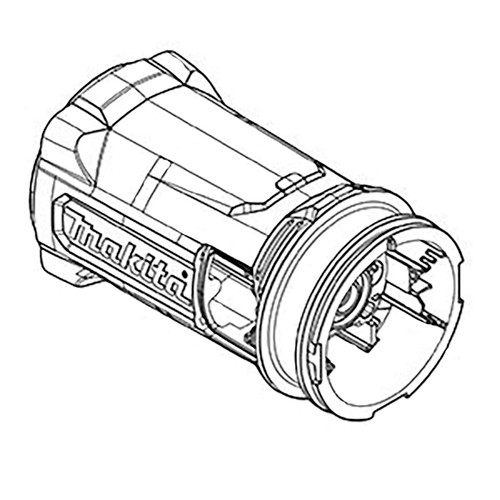 141E54-9 - MOTOR HOUSING COMPLETE GA7070 - Makita Original Part