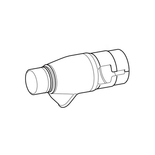 162332-4 - DUST COVER COMPLETE 196074-8 HAMMER DUST XTRACT - Makita Original Part