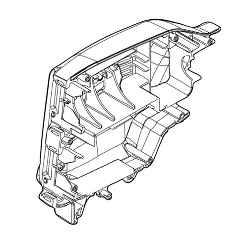 183N23-8 - HOUSING SET XRU18 - Makita Original Part