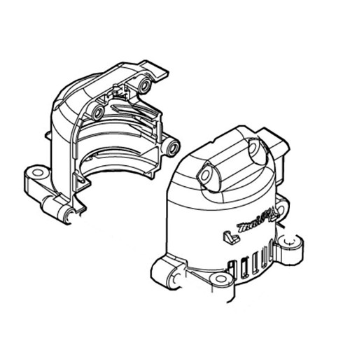 183N83-0 - MOTOR HOUSING SET XNU01 - Makita Original Part