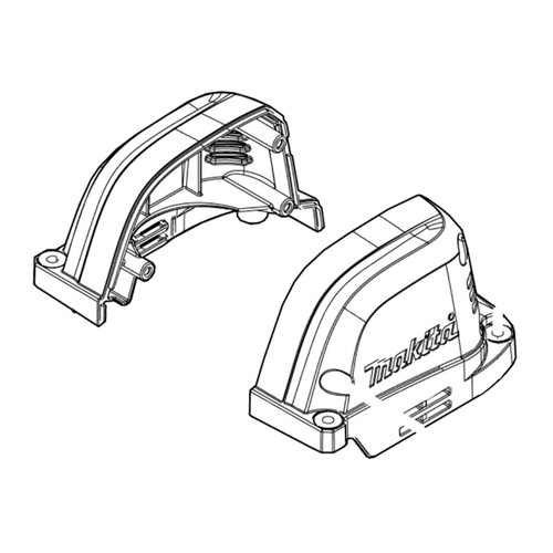 183N84-8 - HOUSING SET XNU02 - Makita Original Part