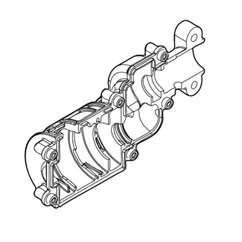 183R80-0 - MOTOR HOUSING SET XUX02 - Makita Original Part