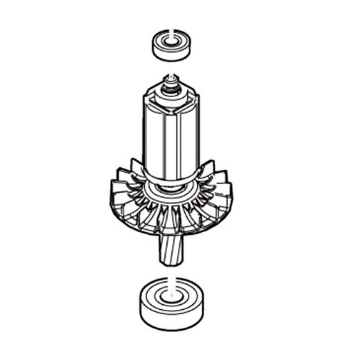 519694-5 - ROTOR ASSEMBLY GHU02 - Makita Original Part