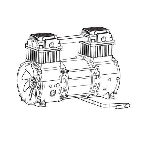 HY00001036 - MOTOR ASSEMBLY MAC320Q - Makita Original Part