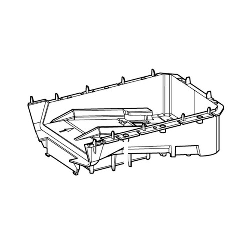 QY00000044 - BATTERY BOX LOWER DML810 - Makita Original Part