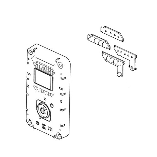 TC00000162 - FRONT INNER CABINET ASSEMBLY XRM10 - Makita Original Part