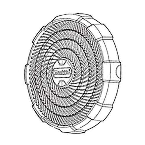 TE00000371 - FRONT COVER OF THE BODY DCF203 - Makita Original Part