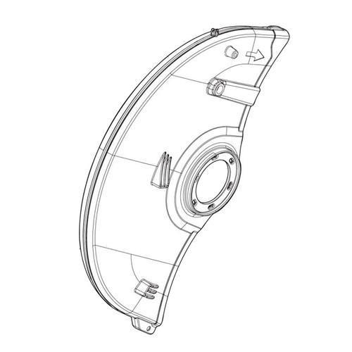 312C31-8 - WHEEL COVER 355 GEC01 - Makita Original Part