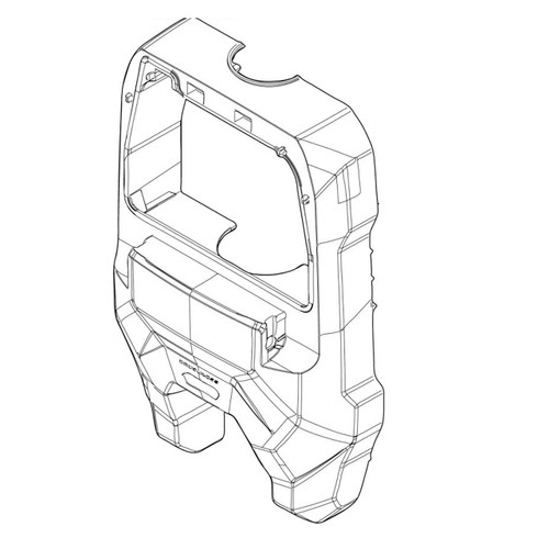 136647-5 - UPPER HOUSING ASSEMBLY GCV05 - Makita Original Part