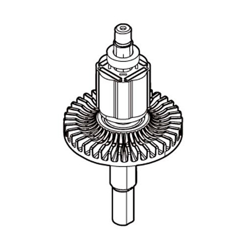 519705-6 - ROTOR ASSEMBLY XOB03 - Makita Original Part