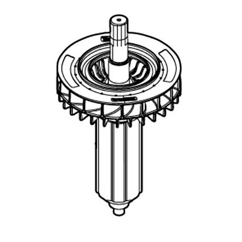 519722-6 - ROTOR ASSEMBLY GRH08 - Makita Original Part