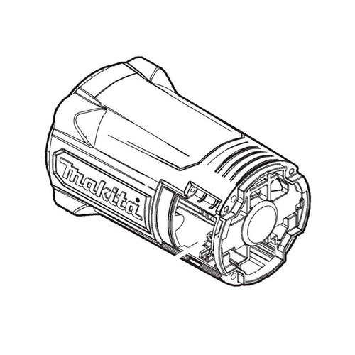 141E41-8 - MOTOR HOUSING CPL. GA7081 - Makita Original Part