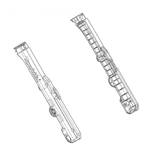 183V18-9 - PIPE COVER SET XRU24 - Makita Original Part