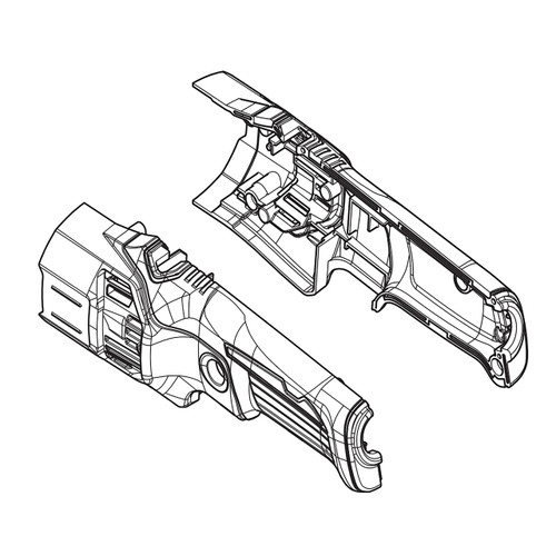 183D86-4 - HANDLE SET - PO5000C - Makita - Image 1