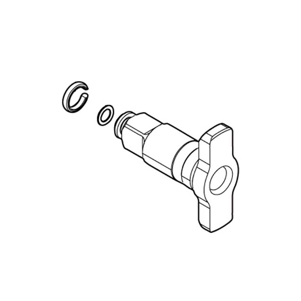 136510-2 - ANVIL ASSEMBLY XWT16 - Makita Original Part