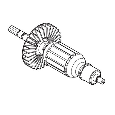 515417 9 ARMATURE ASSEMBLY HR2661 Makita Original Part Power Tools Parts