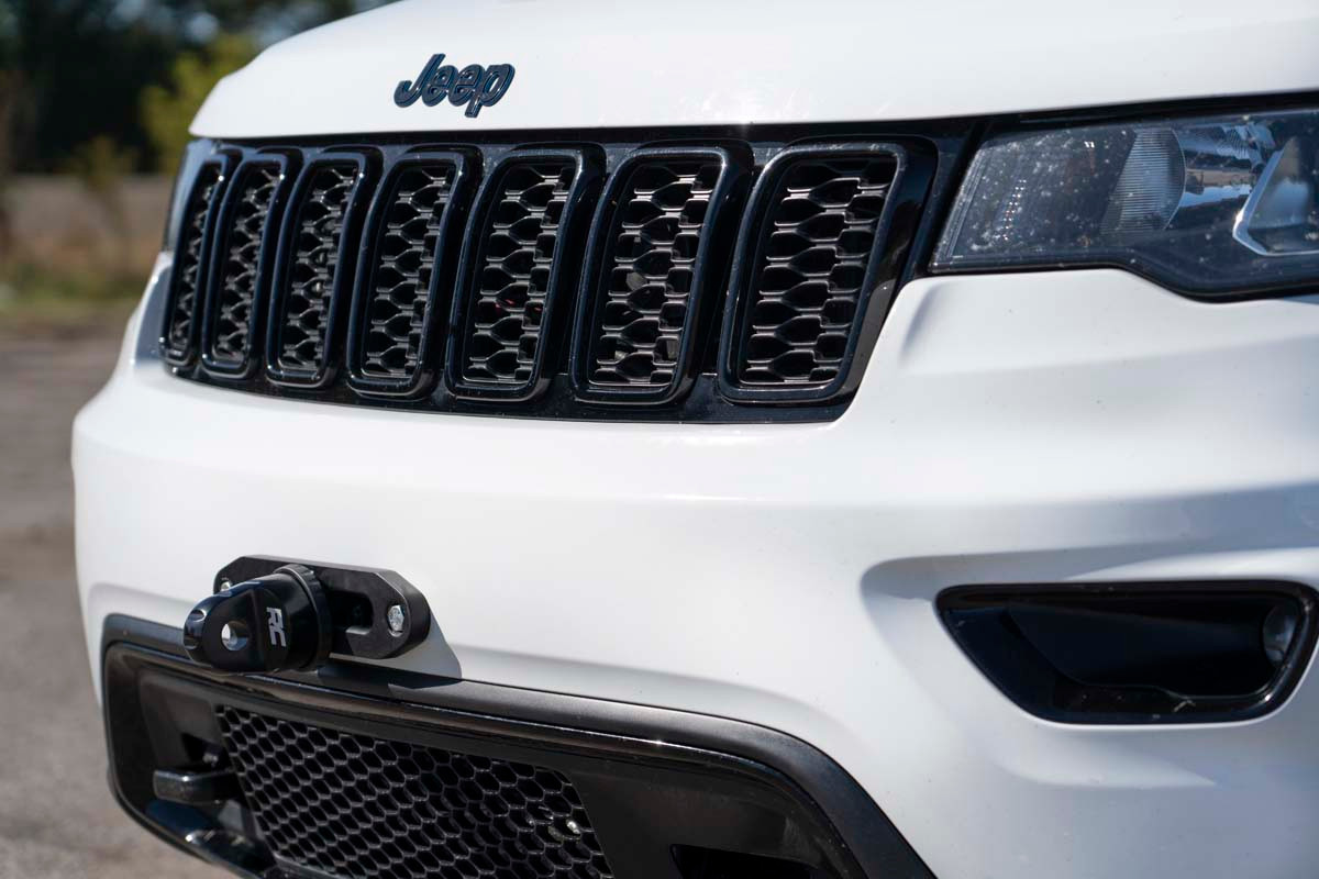 2014-2020 Jeep Grand Cherokee Hidden Winch Mounting Plate - Rough