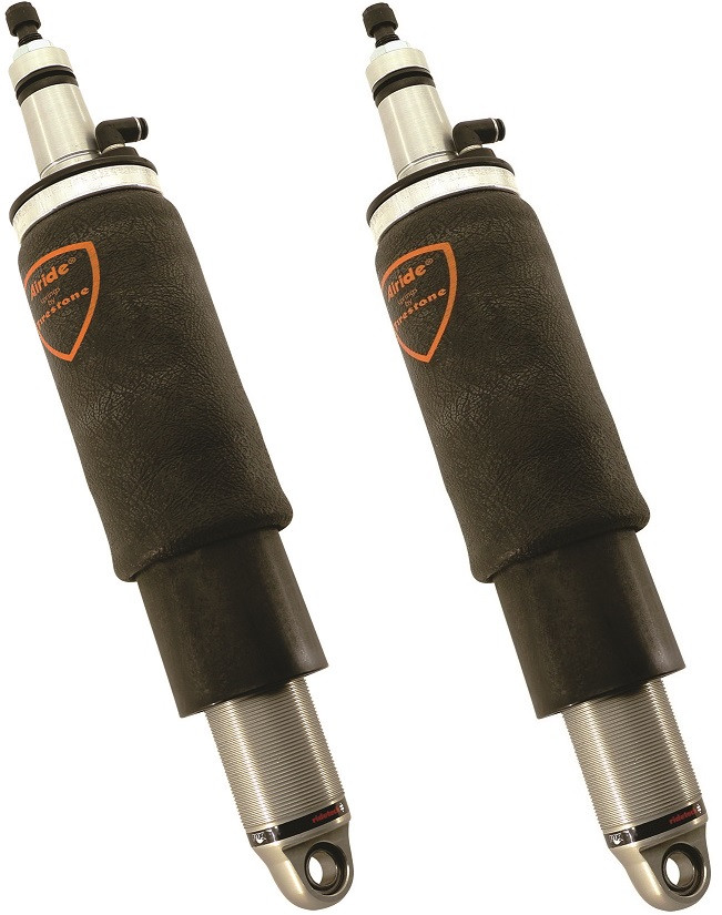 スタージャンク・シンクロン1300ATK 500DEF 2005-2014 Ford Mustang Rear HQ Shockwave Air Suspension Shocks