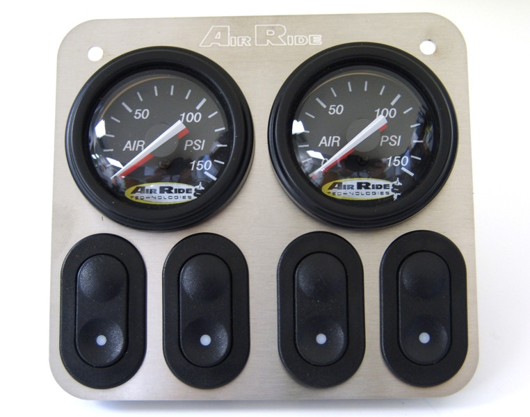 4-way 12 Volt Analog Control Panel For Air Suspension - Ridetech